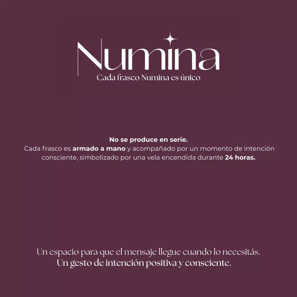 Frasco Fortaleza Numina como regalo motivacional